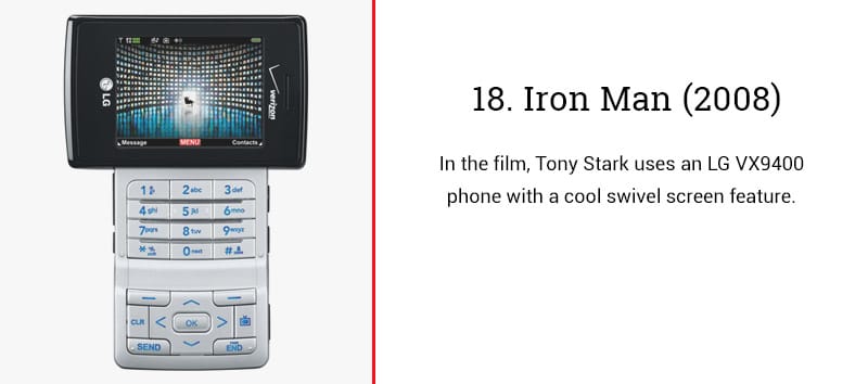 iron man cell phone