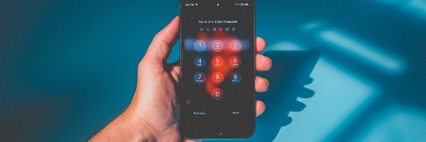 Phone PIN Password Entry